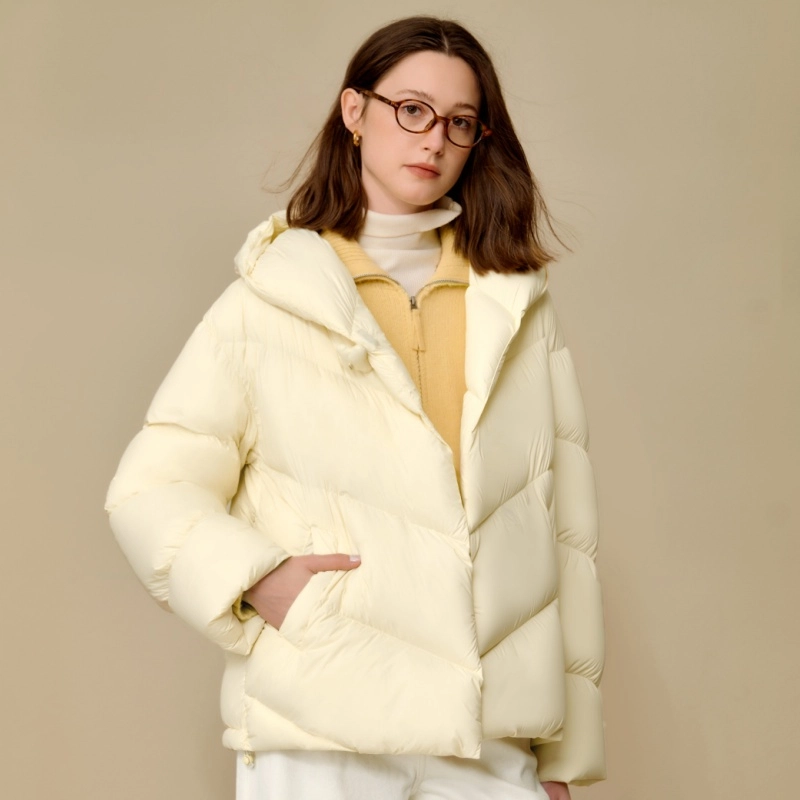 茵曼 百搭舒适时尚休闲羽绒服 女款