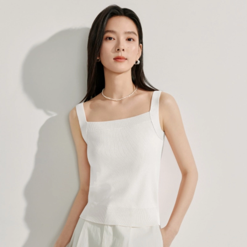 茵曼 休闲简约舒适背心 女款