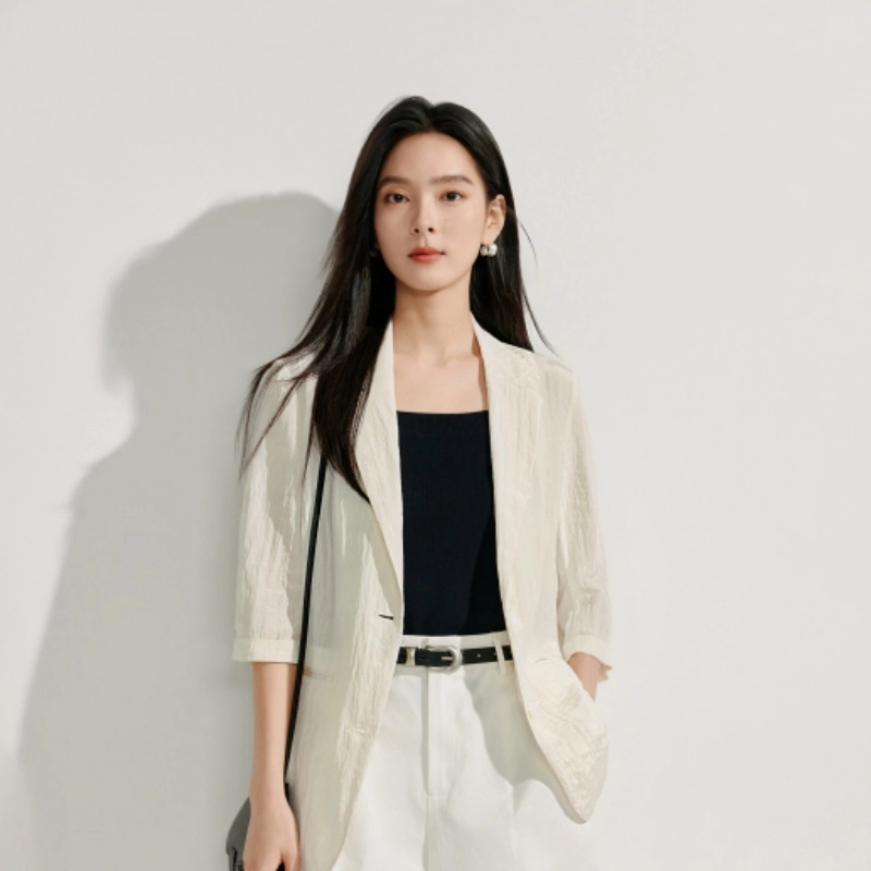 茵曼 休闲简约舒适背心 女款