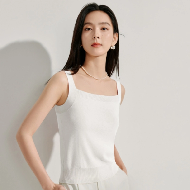 茵曼 休闲简约舒适背心 女款