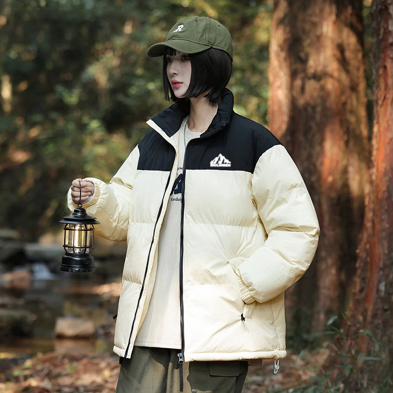 木林森 户外防风防泼水立领长袖舒适面包棉服 男女同款