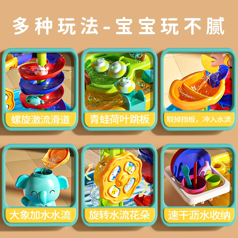 纽奇 洗碗机 厨房水龙头戏水 过家家玩水 早教益智玩具