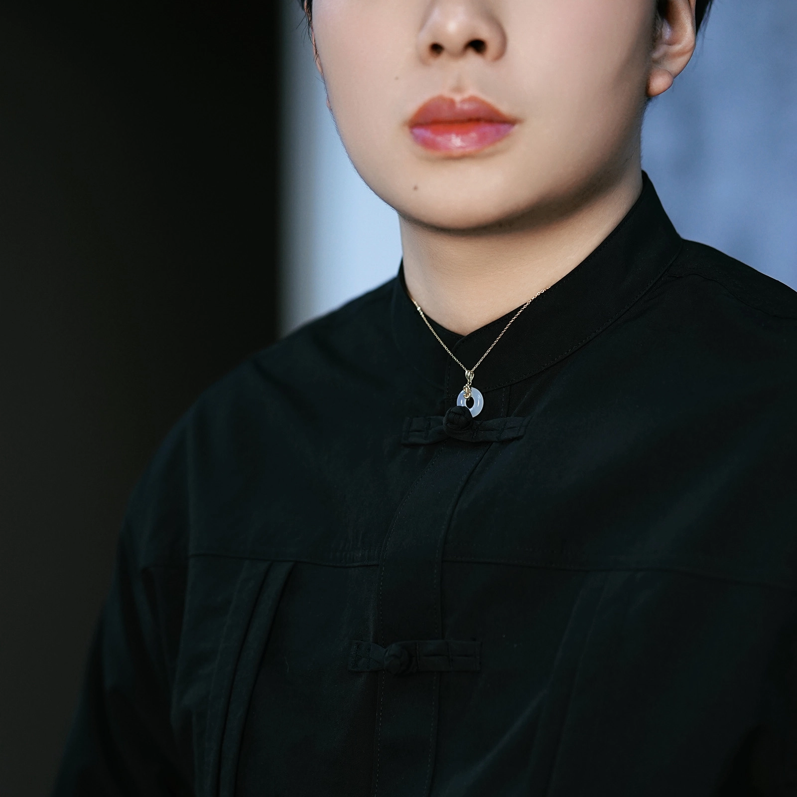 北隐 国风新中式 生肖本命小财龙平安扣  情人礼至 小众闺蜜轻奢气质 玛瑙 玉石项链 男女同款情侣款 恋爱告白 礼盒款