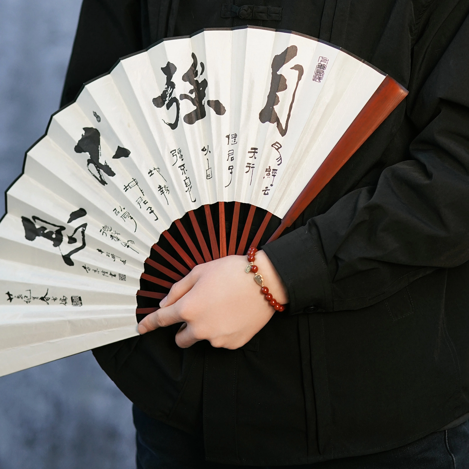 北隐 国风新中式情人浪漫福禄双全转运葫芦 本命新年红 招财福牌 小众 再造辰砂朱砂 玉石手串 男女同款情侣款 恋爱告白 礼盒款