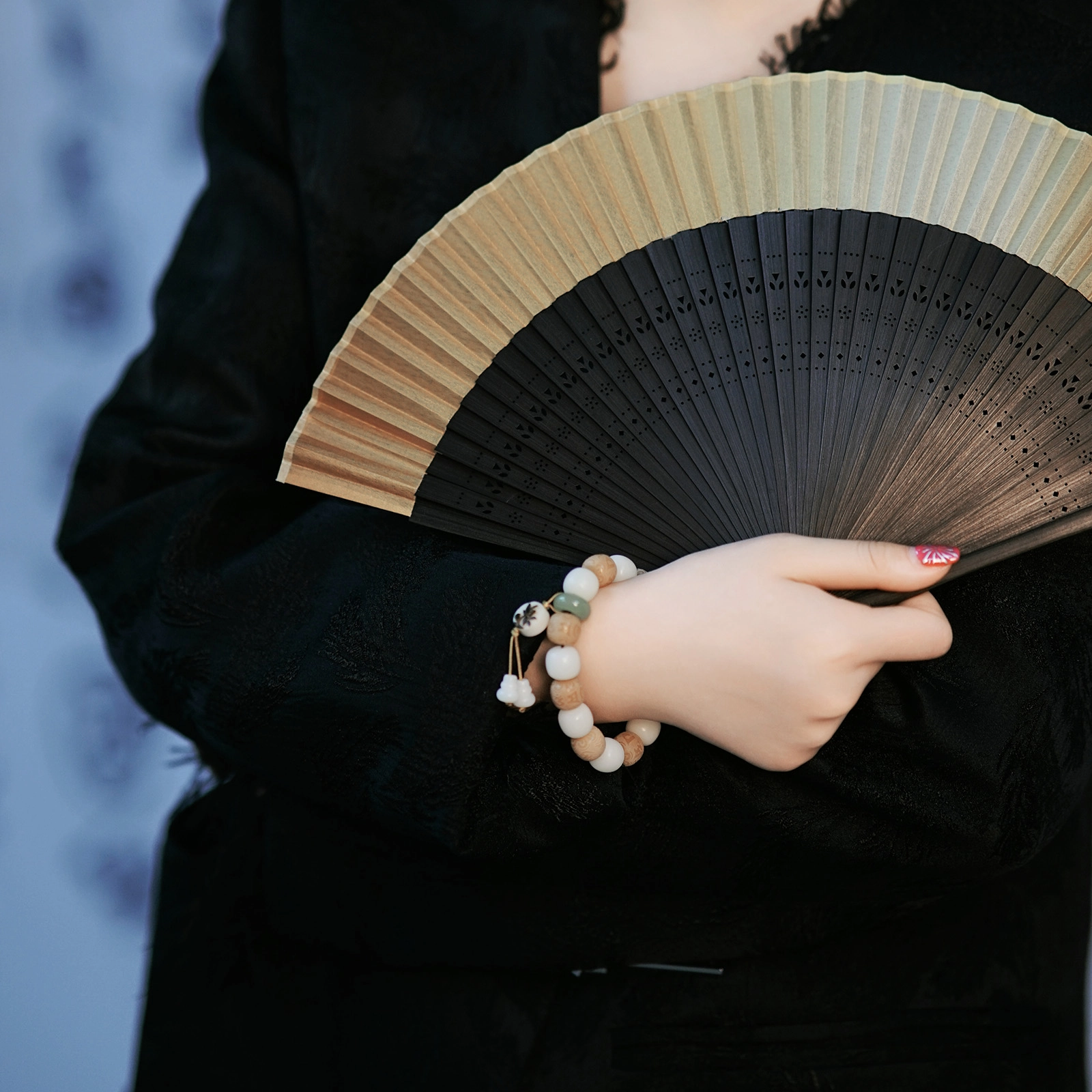北隐 国风新中式六字真言 富贵花开小众闺蜜清冷本命复古流苏 其他菩提类 手串 男女同款情侣款 恋爱告白 礼盒款