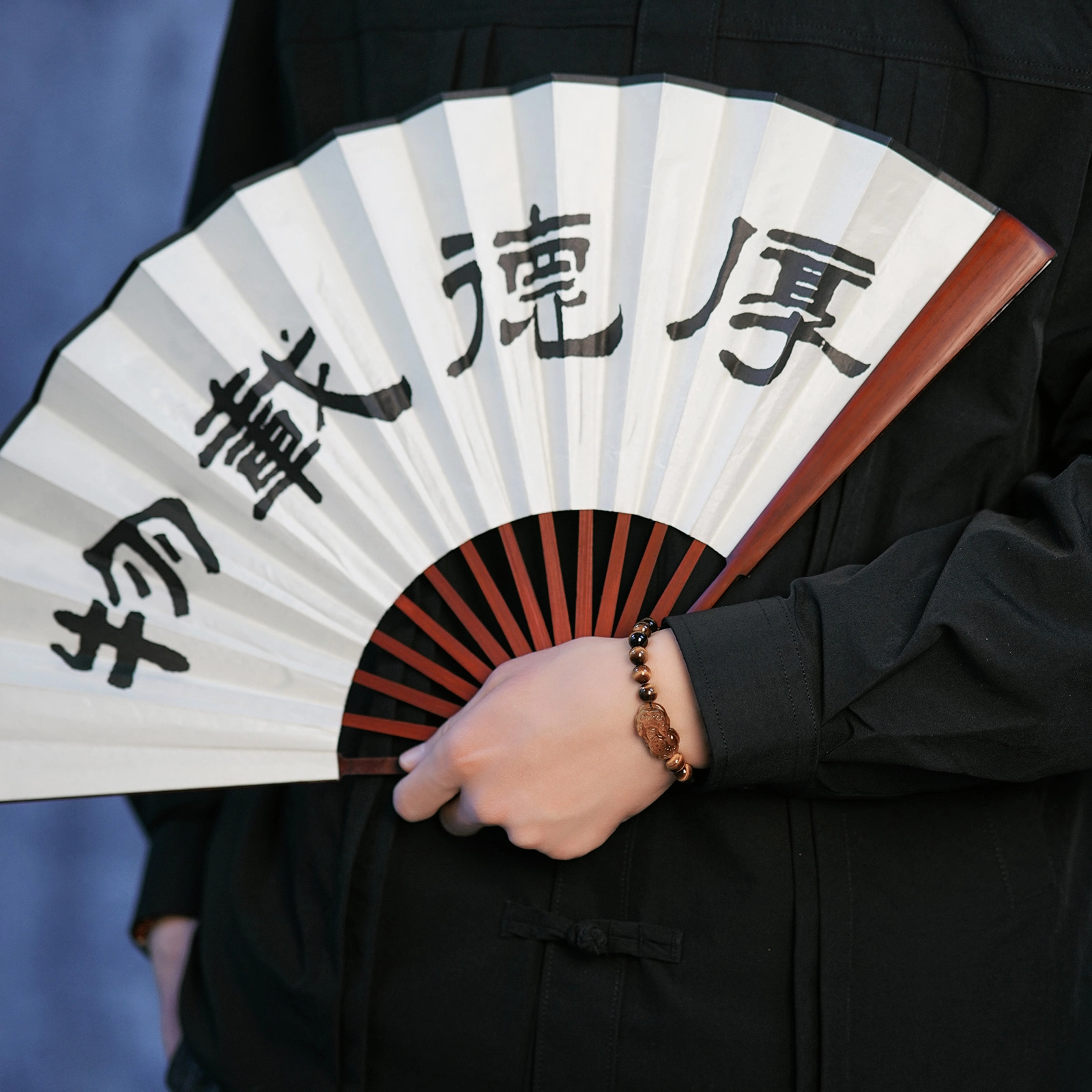 北隐 国风新中式美拉德色系 招财貔貅 小众轻奢转运 虎眼石 玉石手串 男女同款情侣款