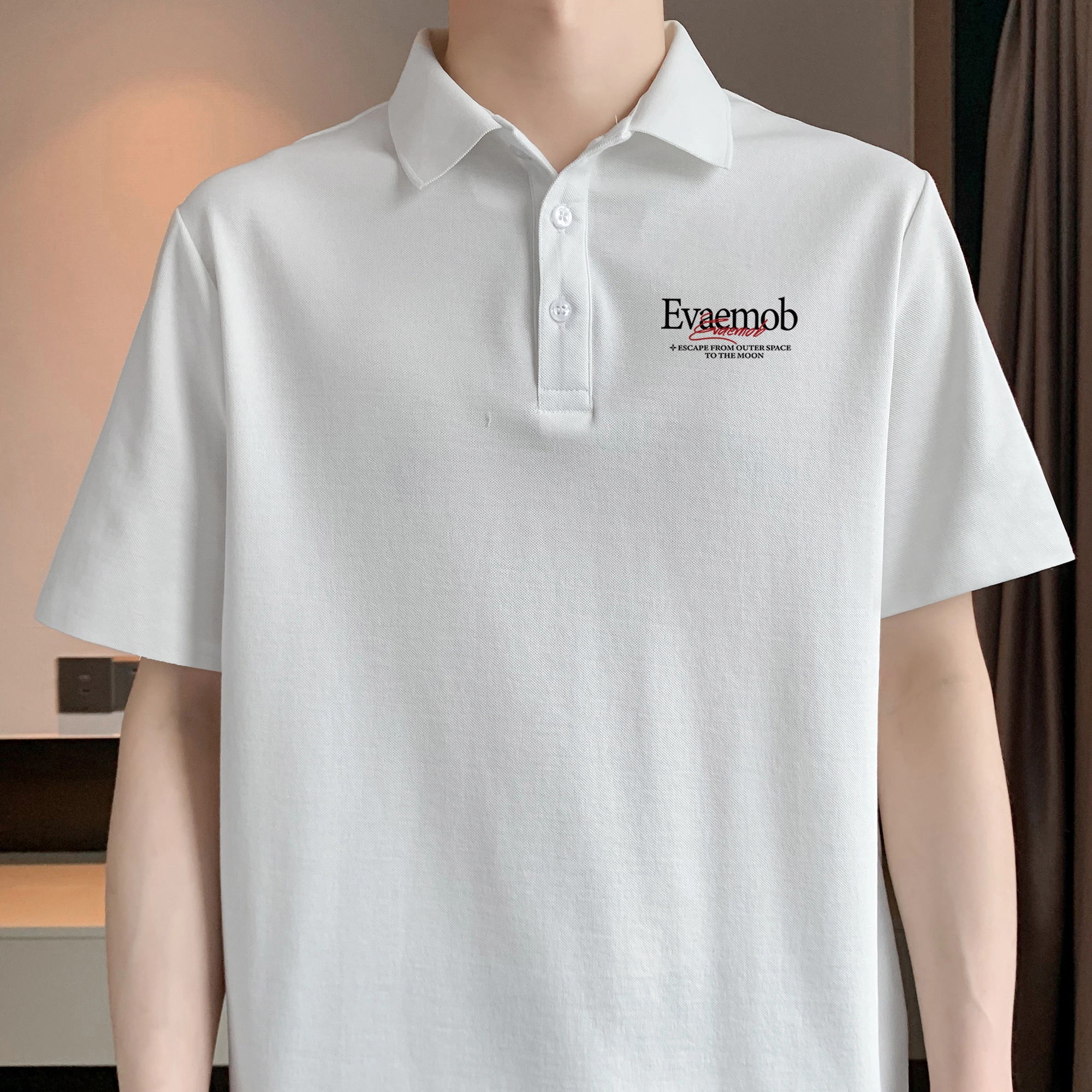 *EVAE+MOB logoCleanFit230Polo