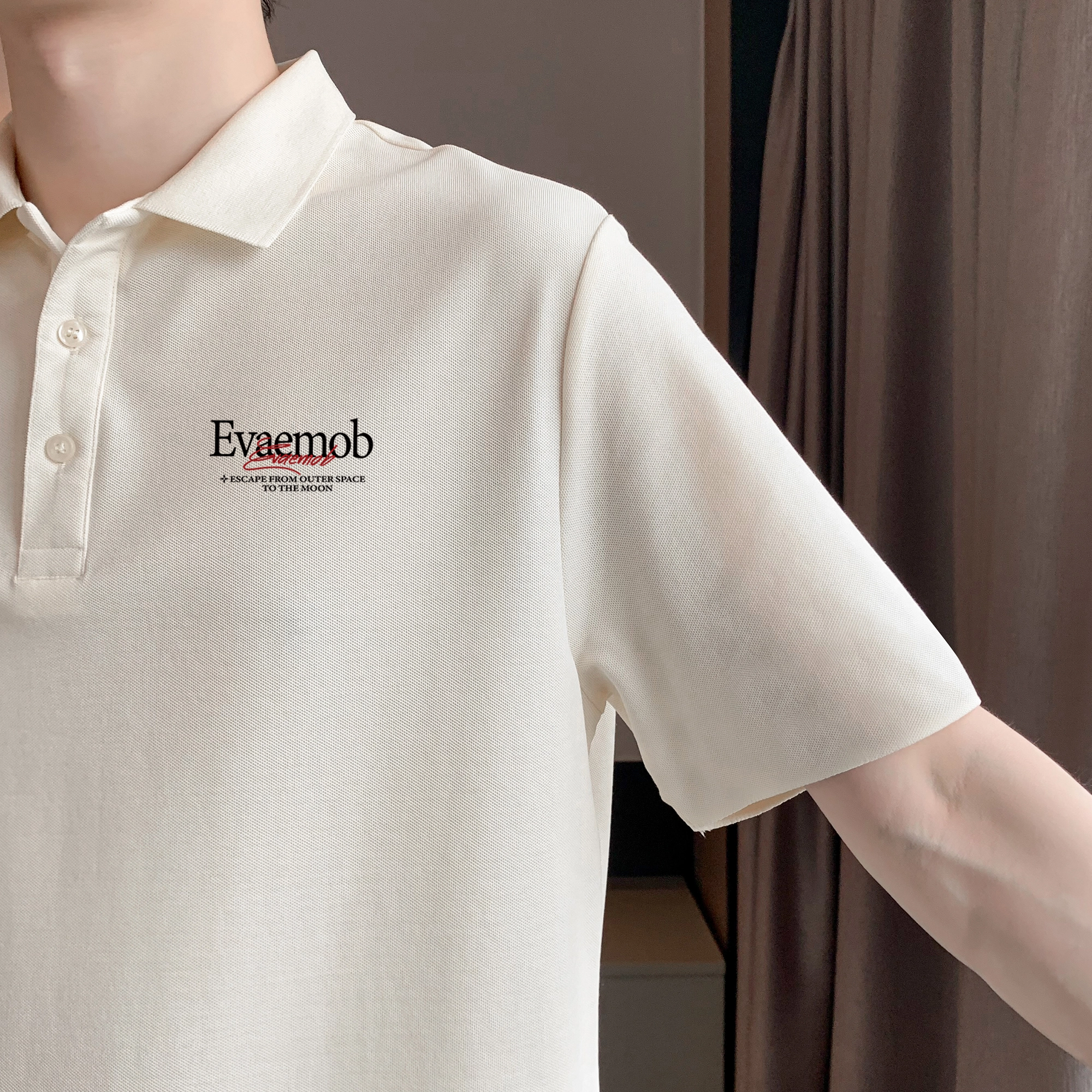*EVAE+MOB logoCleanFit230Polo