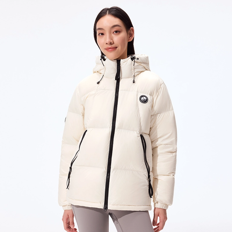 熊猫 山系户外登山露营舒适蓬松面包羽绒服 男女同款