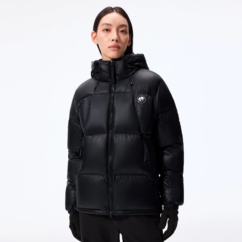 熊猫 山系户外登山露营舒适蓬松面包羽绒服 男女同款