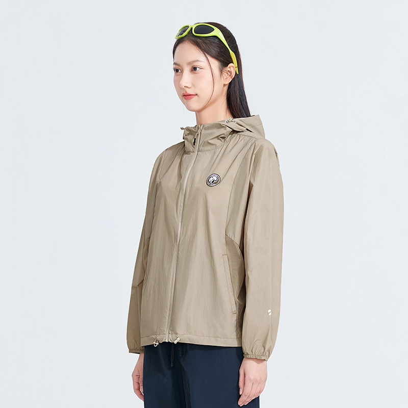熊猫 硬糖系列 户外骑行遮热凉感梭织防晒服 女款