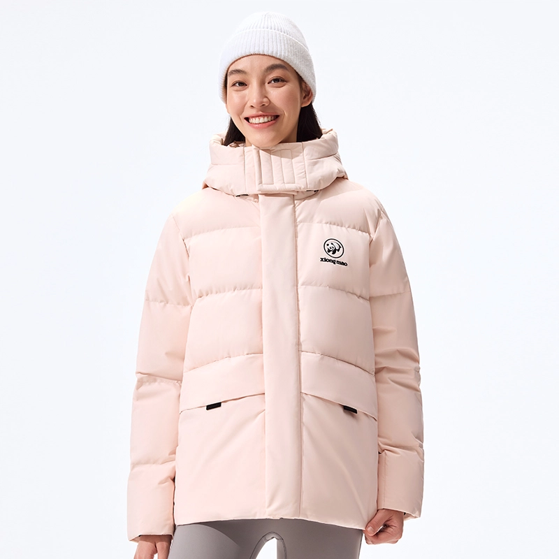 熊猫 自在玩系列 徒步登山鸭绒防泼水保暖舒适防风时尚羽绒服 男女同款
