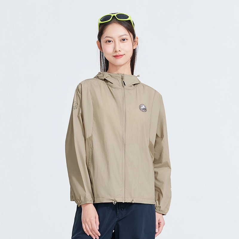 熊猫 硬糖系列 户外骑行遮热凉感梭织防晒服 女款