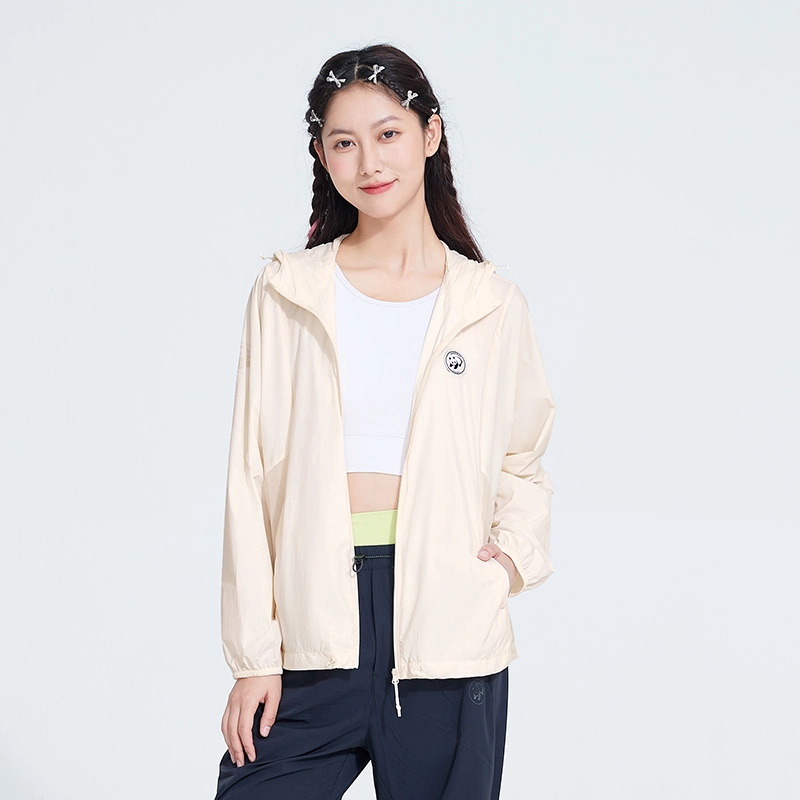 熊猫 硬糖系列 户外骑行遮热凉感梭织防晒服 女款