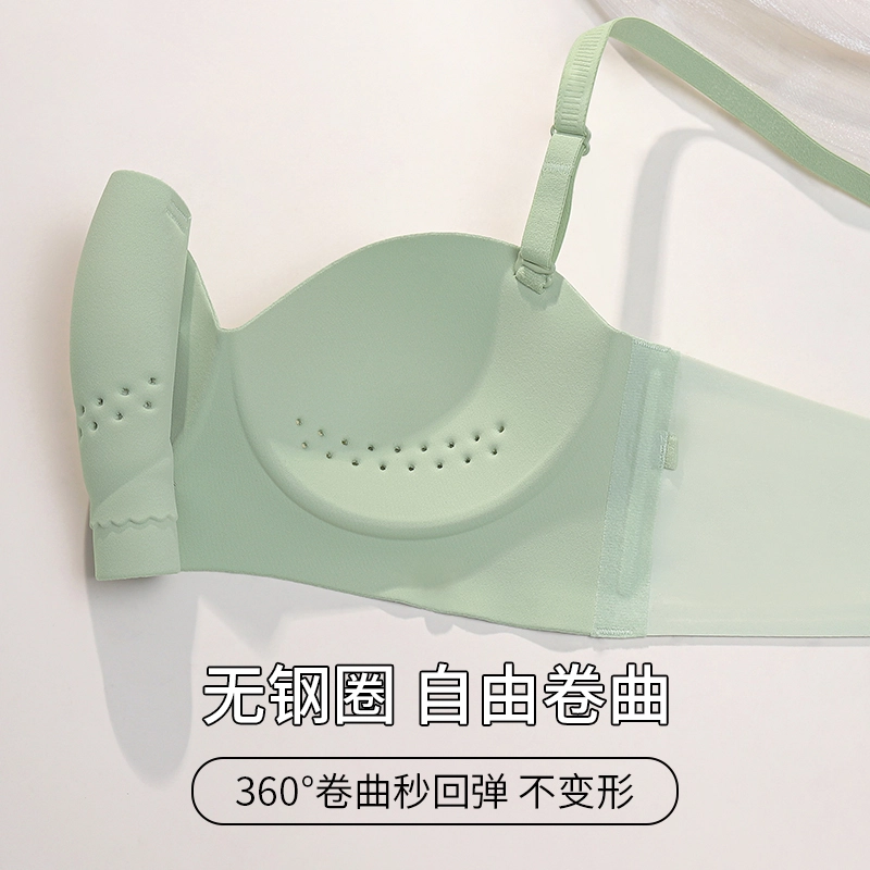 二三二三 无痕抹胸聚拢裹胸防滑拢收副乳防下垂无钢圈纯色舒适文胸 女款 礼盒装