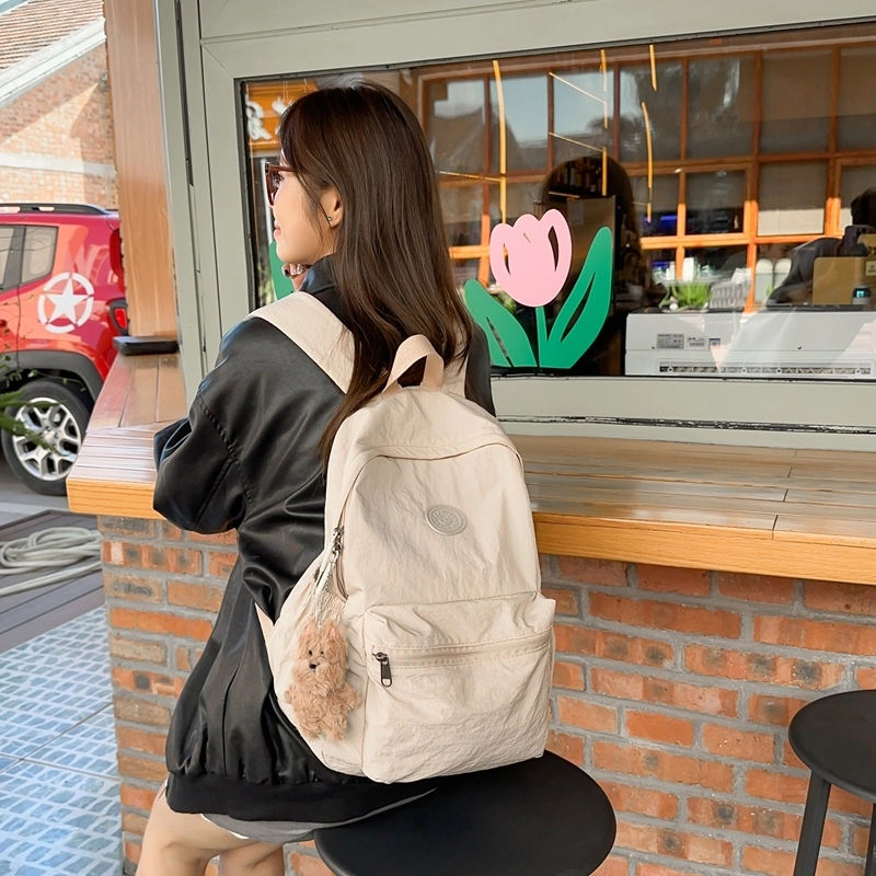 轩玺 轻便可折叠休闲百搭 尼龙 双肩包 男女同款情侣款 多色