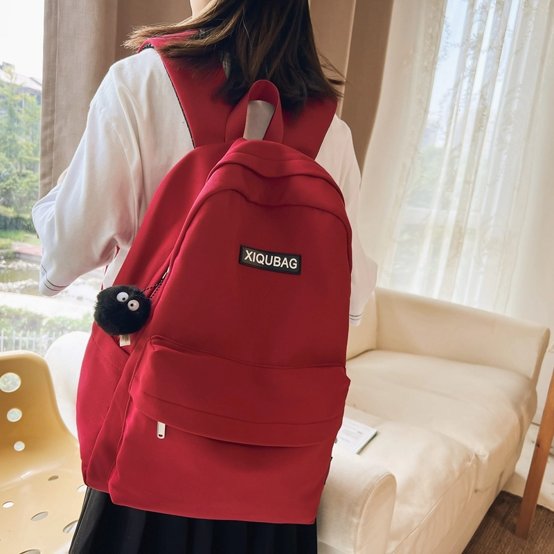 轩玺 潮流百搭 牛津布 学生书包背包双肩包旅行包 大号 女款 多色