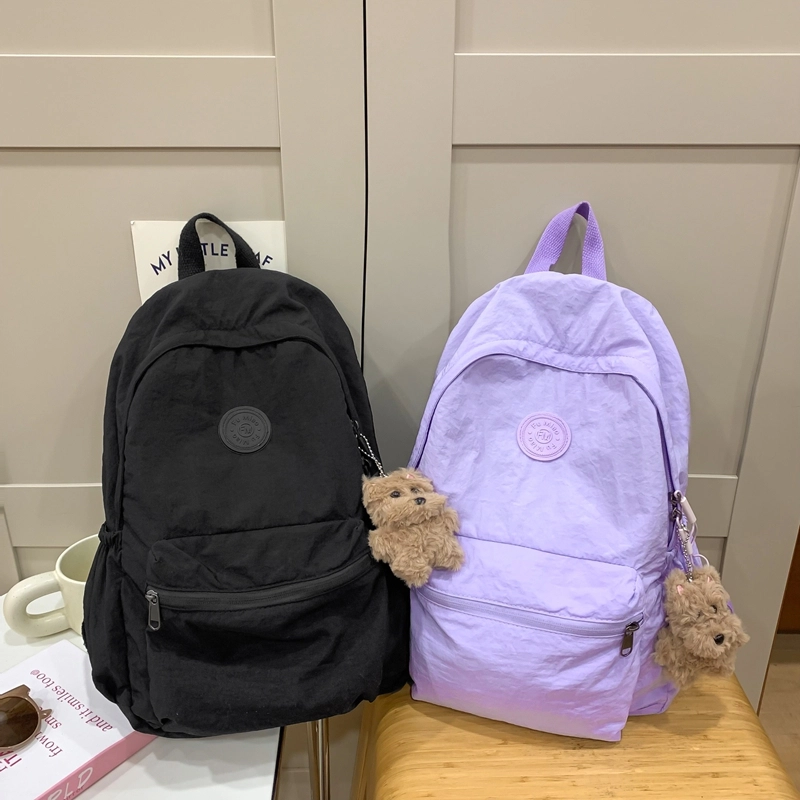 轩玺 轻便可折叠休闲百搭 尼龙 双肩包 男女同款情侣款 多色