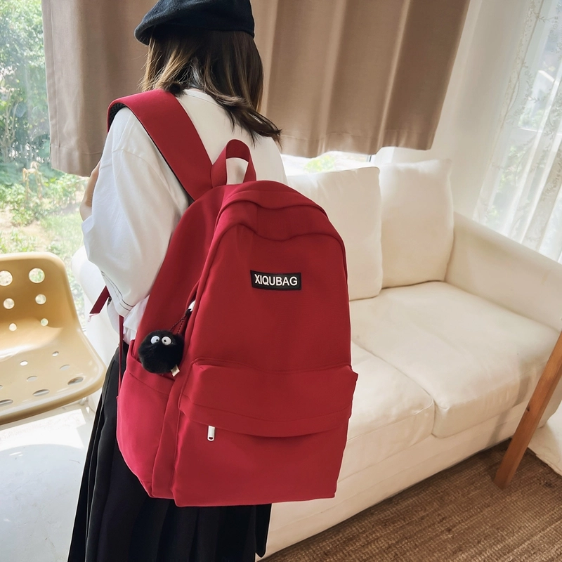 轩玺 潮流百搭 牛津布 学生书包背包双肩包旅行包 大号 女款 多色