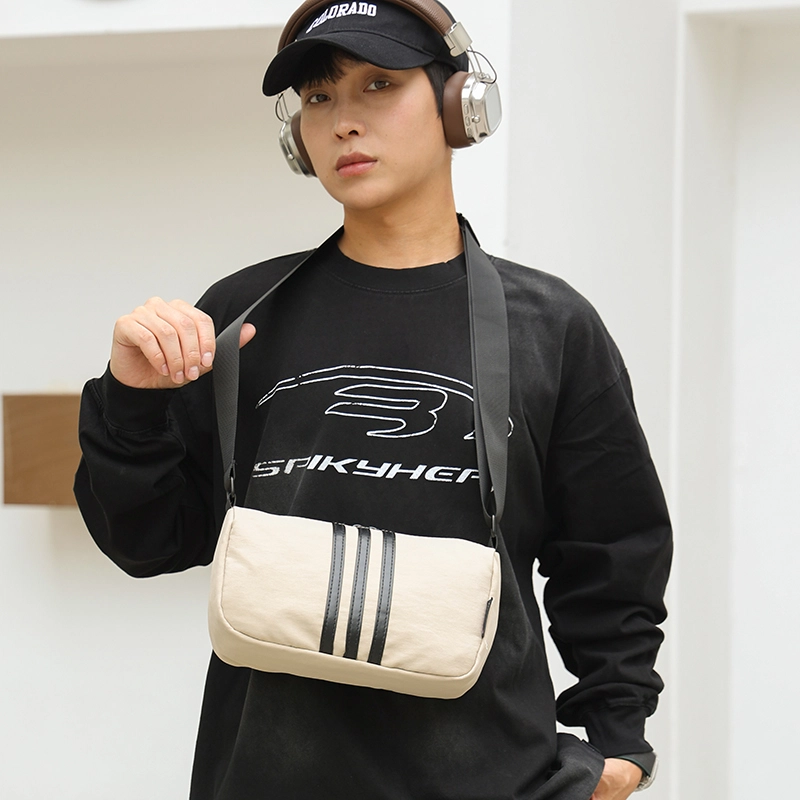 德力熊 时尚百搭潮流 尼龙 单肩包 男女同款情侣款 多色