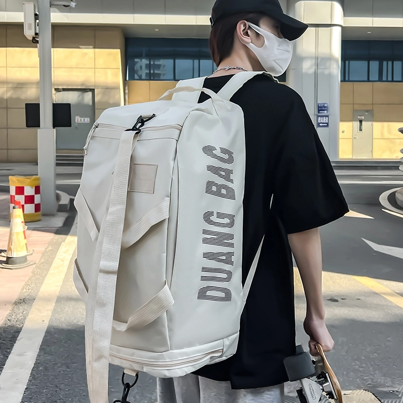 德力熊双肩包运动潮牌大容量休闲旅行双肩包一包多用牛津布轻便背包 大号 男女同款情侣款 多色