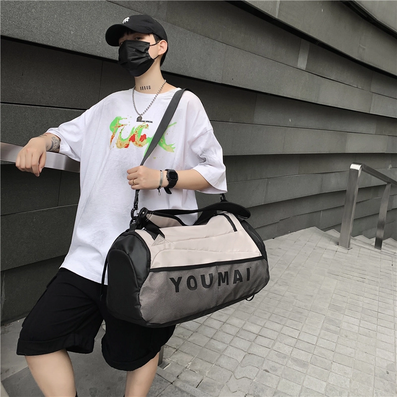 德力熊 简约潮流 尼龙 单肩包 常规 男女同款情侣款 黑色红色绿色卡其色黄色粉色