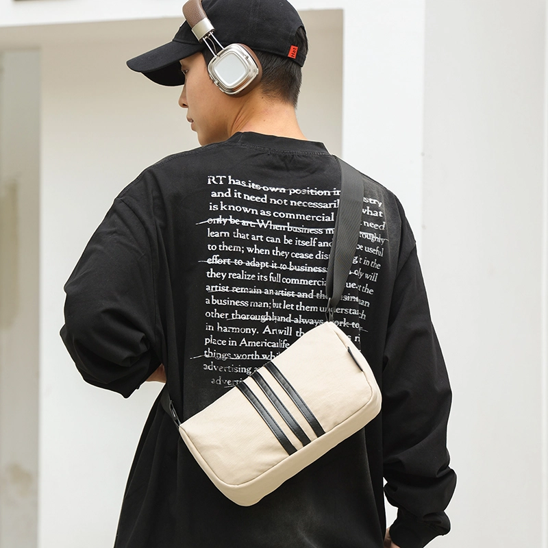 德力熊 时尚百搭潮流 尼龙 单肩包 男女同款情侣款 多色