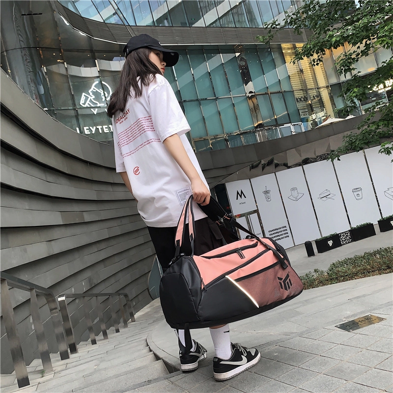 德力熊 简约潮流 尼龙 单肩包 常规 男女同款情侣款 黑色红色绿色卡其色黄色粉色