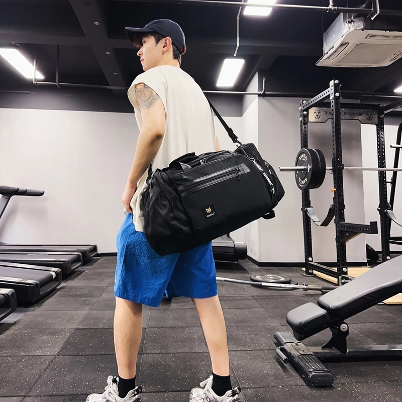 德力熊 大容量干湿分离袋轻便收纳 牛津布 健身包 男女同款情侣款 多色