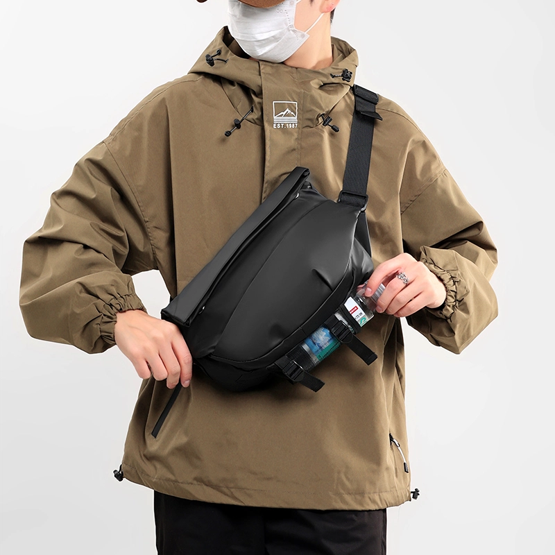 彤彤兔 多功能运动纯色简约通勤 牛津布 斜挎包 男款 多色