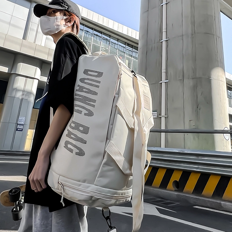 德力熊双肩包运动潮牌大容量休闲旅行双肩包一包多用牛津布轻便背包 大号 男女同款情侣款 多色