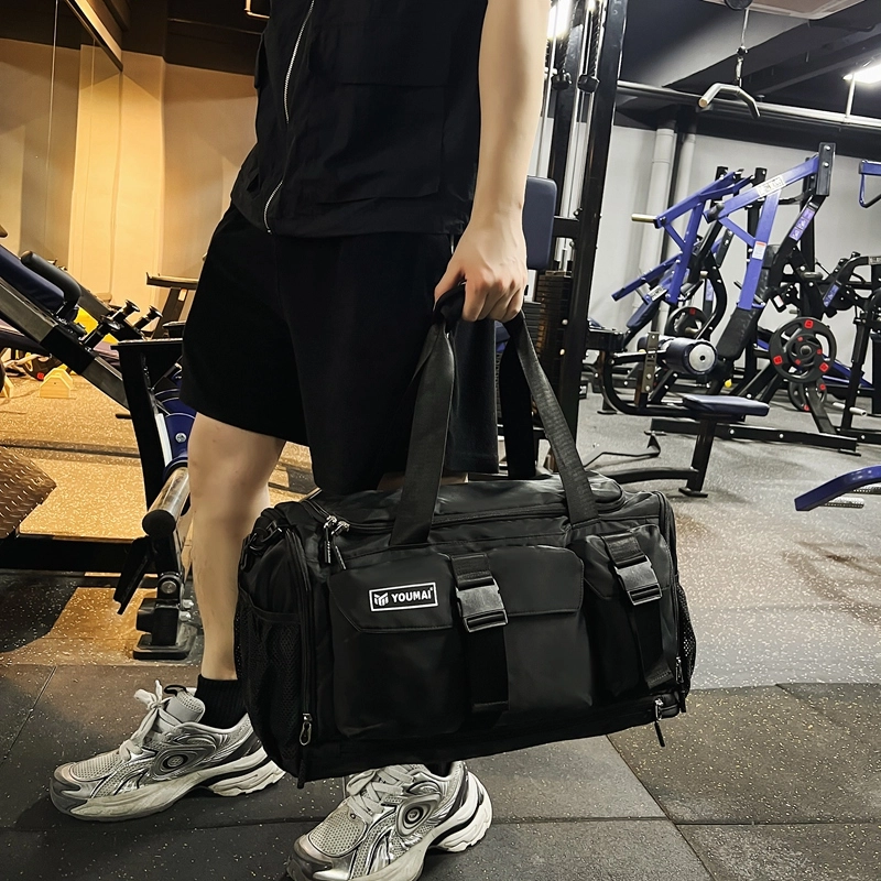 德力熊 轻便训练 尼龙 健身包 男女同款情侣款 多色