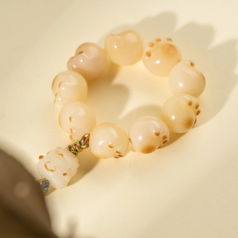 仙源 炭烤猫爪 白玉菩提 菩提类手串 男女同款情侣款