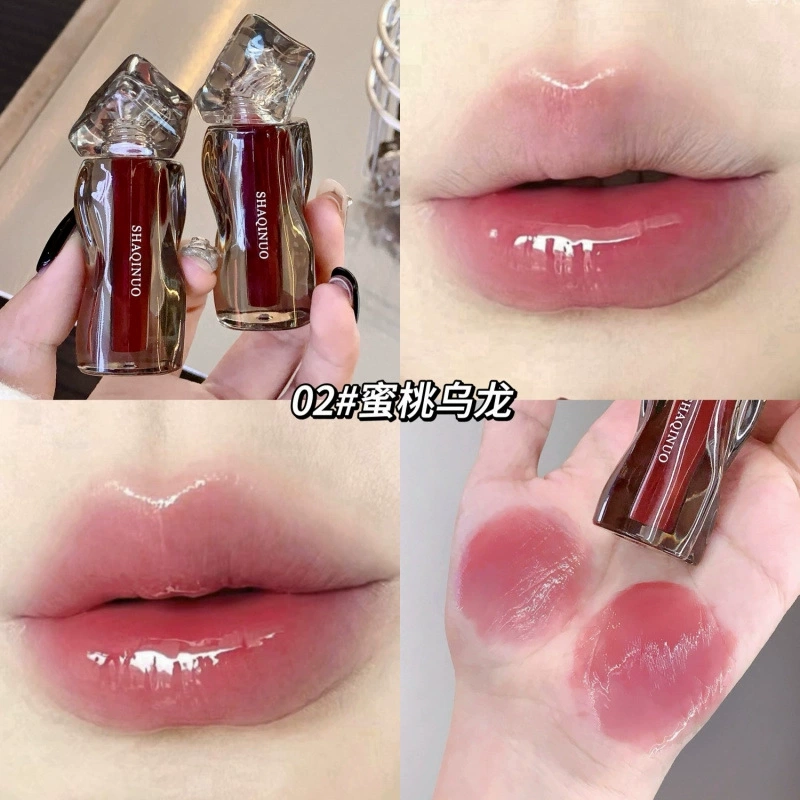 莎琪诺 琉璃晶透唇釉 水光 易上色持久