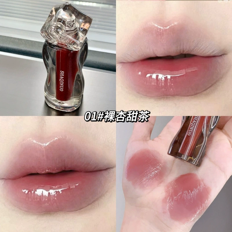 莎琪诺 琉璃晶透唇釉 水光 易上色持久