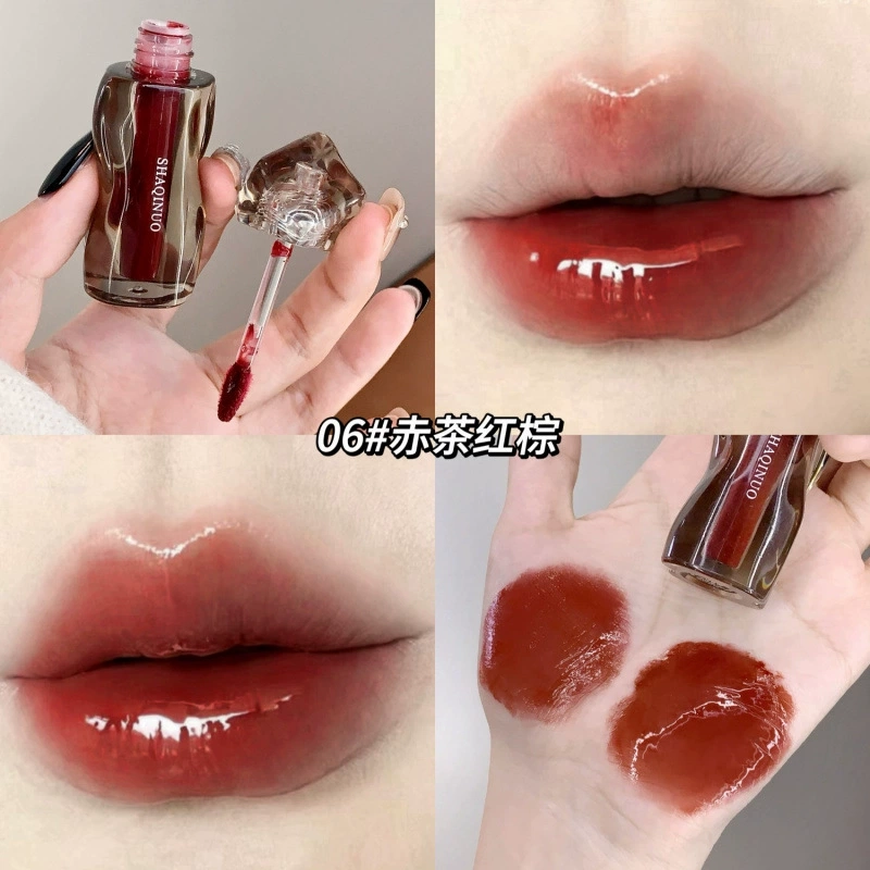莎琪诺 琉璃晶透唇釉 水光 易上色持久