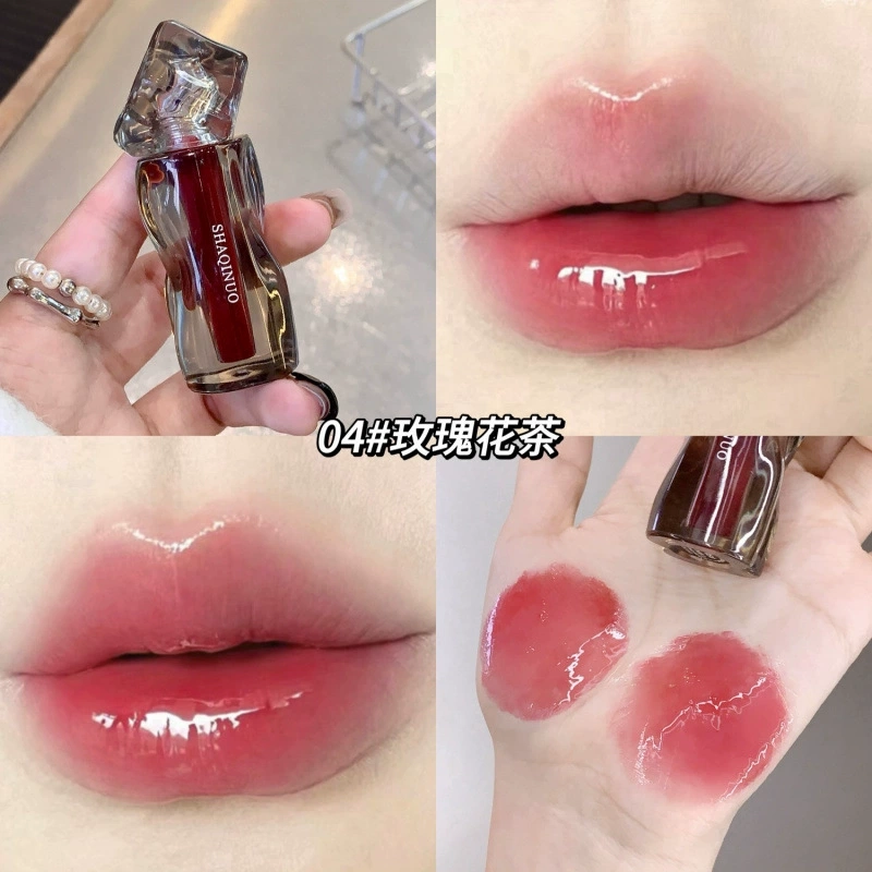 莎琪诺 琉璃晶透唇釉 水光 易上色持久