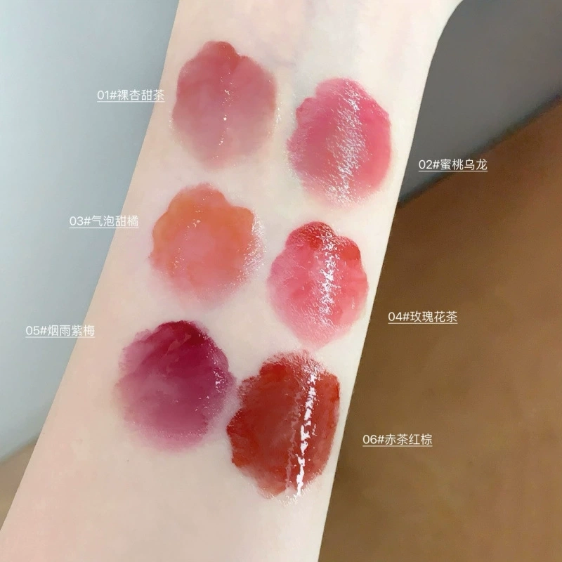 莎琪诺 琉璃晶透唇釉 水光 易上色持久