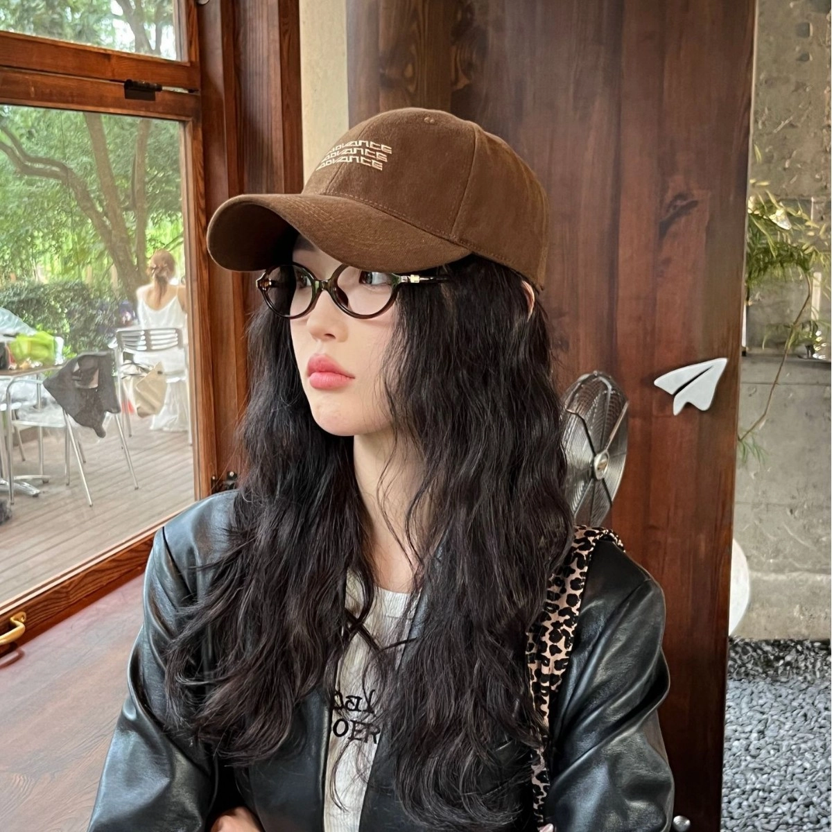 祎步康 春秋款百搭款韩版小字母刺绣百搭软顶透气舒适显脸小 棉 鸭舌帽 男女同款情侣款