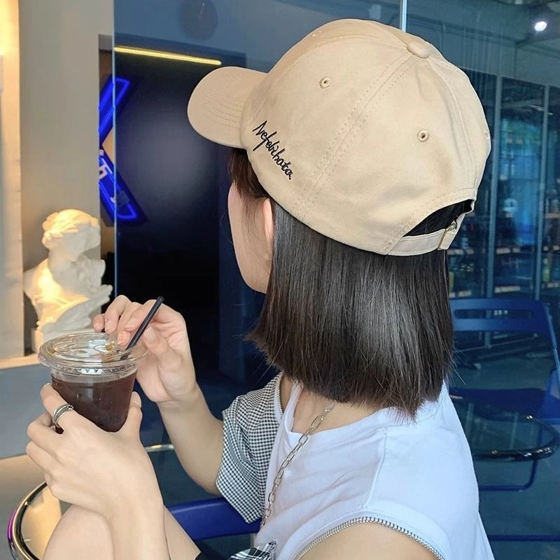 祎步康 防晒显脸小潮流户外遮阳 棉质 鸭舌帽 男女同款情侣款