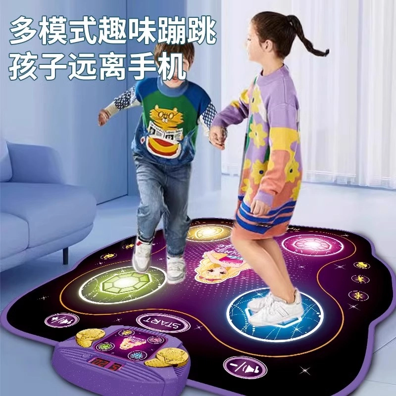 古欧 家用音乐地毯  室内运动跳舞机 多维训练 亲子互动 早教益智玩具