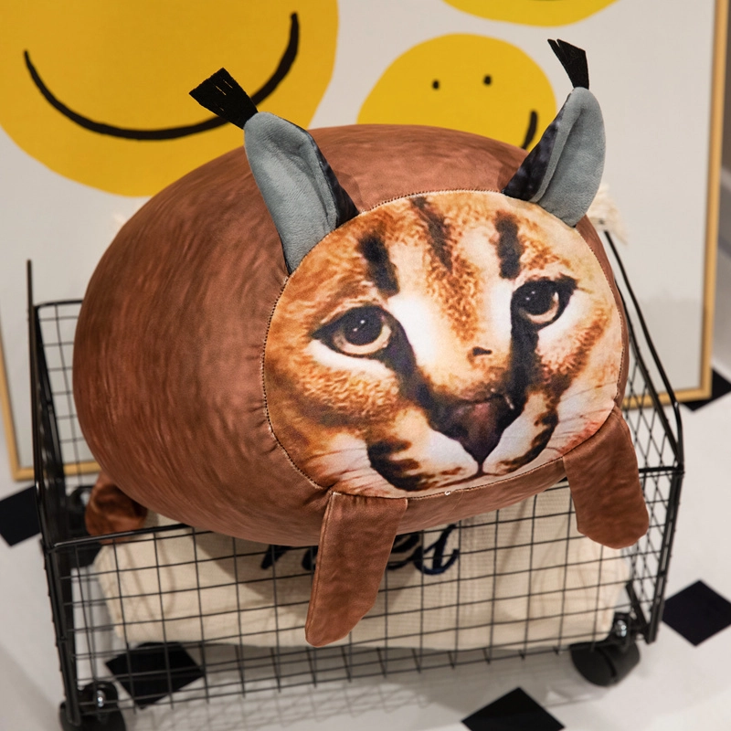 彩上皇 方方狞猫 抽象创意 玩偶 毛绒公仔