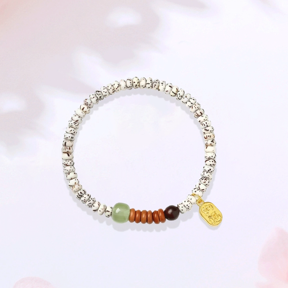金师傅 万事如意 时来运转  招财纳福 新中式国潮复古#好运 星月菩提 手串 男女同款情侣款