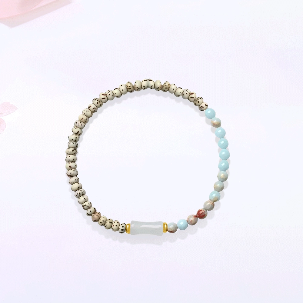 金师傅 万事如意 时来运转  招财纳福 新中式国潮复古#好运 星月菩提 手串 男女同款情侣款