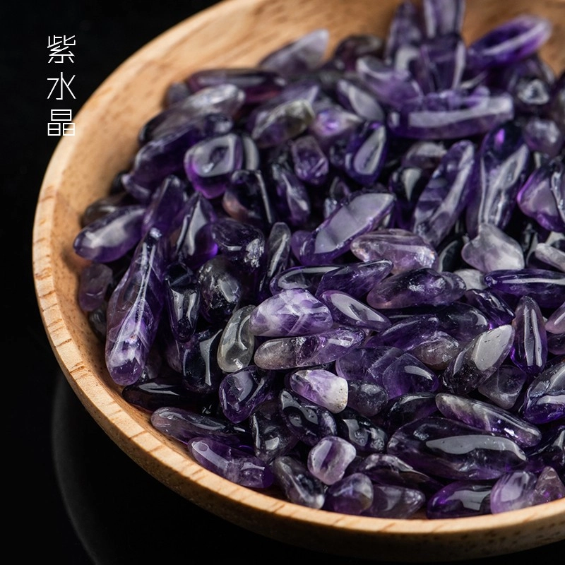 倾爱 碎石-消磁碗天然 白水晶 净化盒器皿摆件 男女同款情侣款