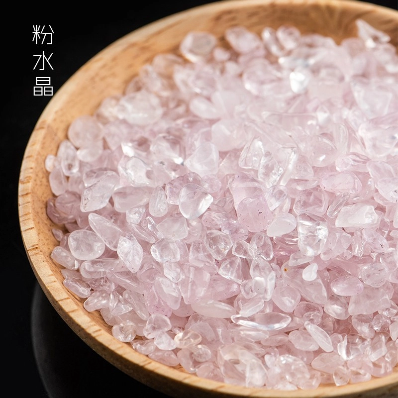 倾爱 碎石-消磁碗天然 白水晶 净化盒器皿摆件 男女同款情侣款