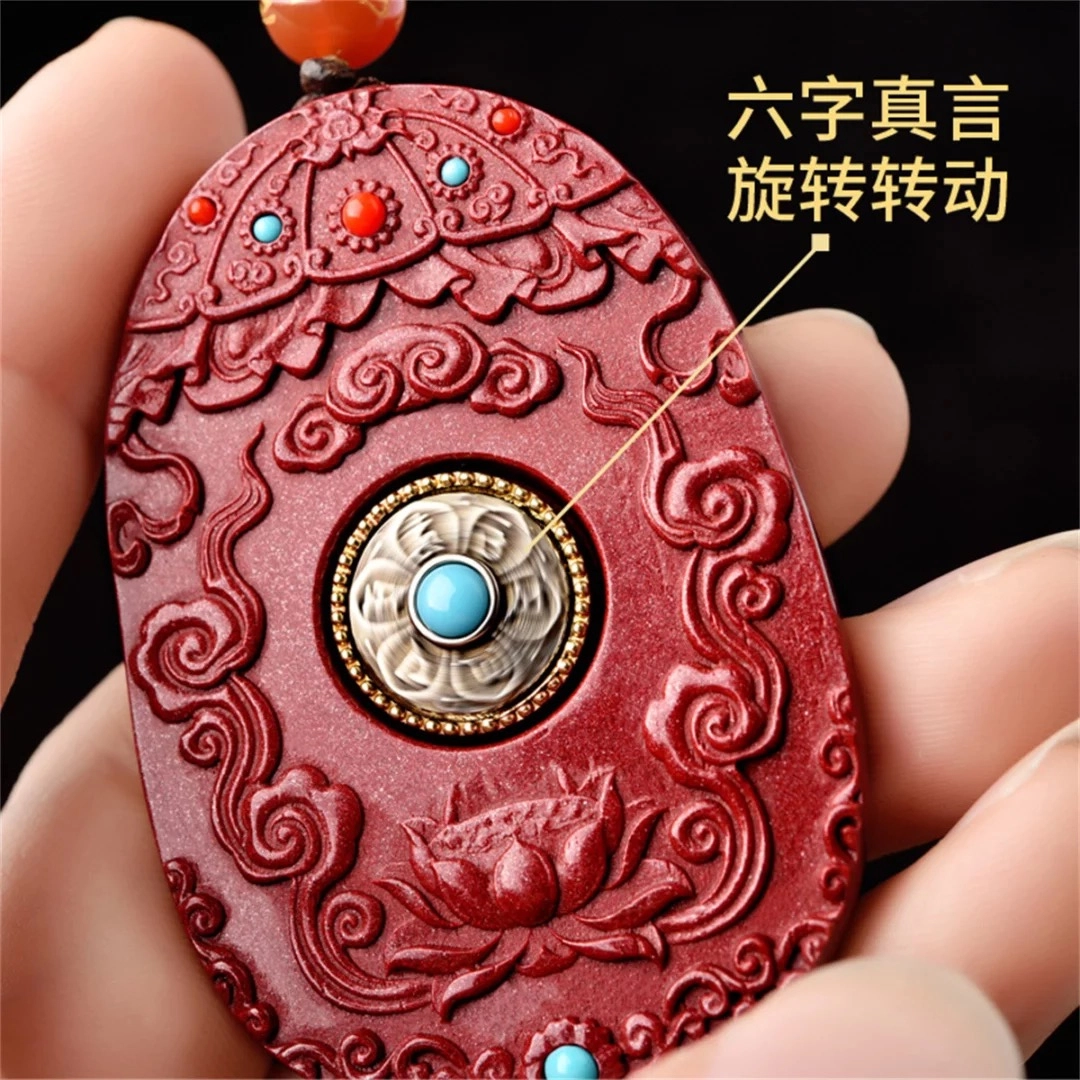 灵菲 精品级 十二生肖本命佛吊坠 新中式 礼物 平安转运 生日 本命年 紫金砂 玉石项链 男女同款情侣款 朱砂 男女朋友 情侣 妈妈