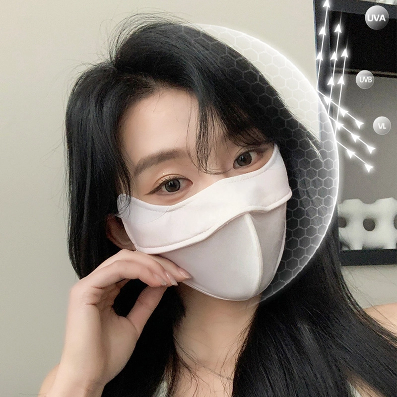 纳兰杜 防尘 挂耳式通勤透气遮阳薄款防紫外线 面罩 女款