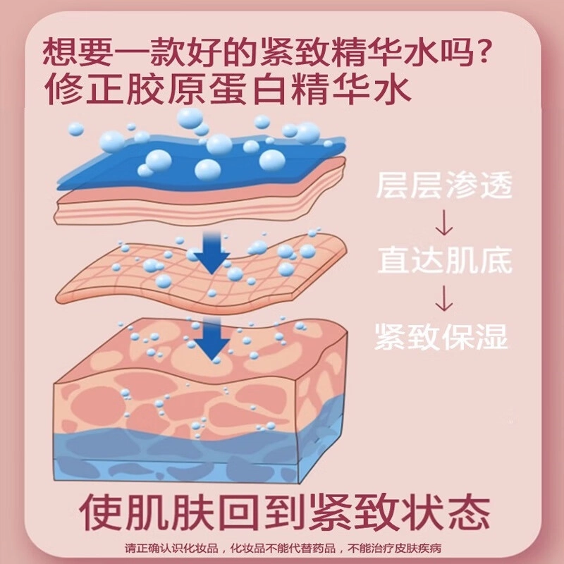 修正 胶原蛋白精华水 保湿紧致