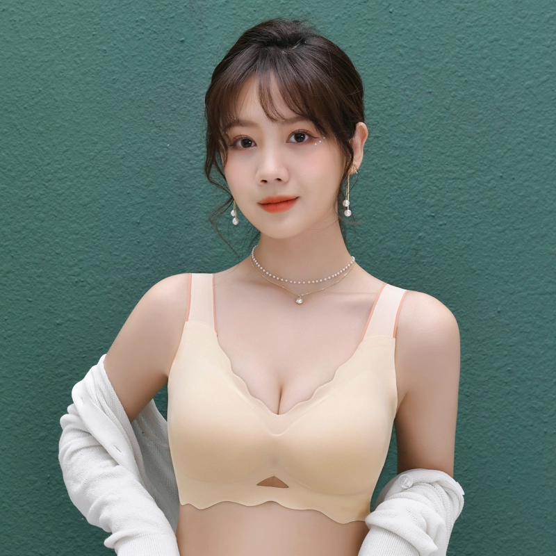 俏佳人 冰感透气小胸聚拢防下垂侧收副乳无痕文胸 女款